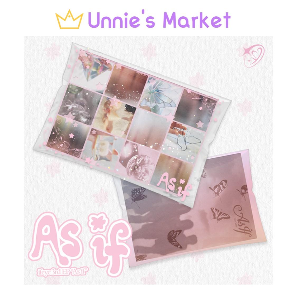 ifeye [As if] Photobook ver. (Hazy ver. / Daisy ver.) 3rd EP Album + Free Gift