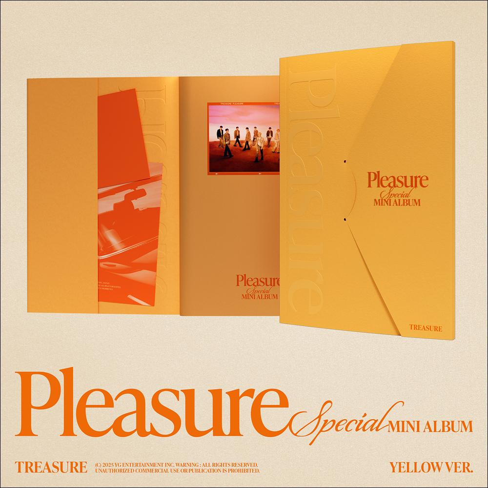 TREASURE [PLEASURE] Special Mini Album (YELLOW VER. / BLUE VER.)