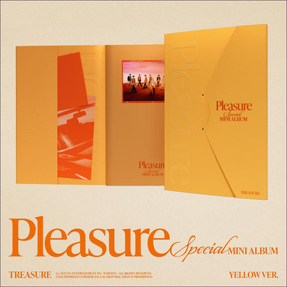 TREASURE [PLEASURE] Special Mini Album (YELLOW VER. / BLUE VER.)