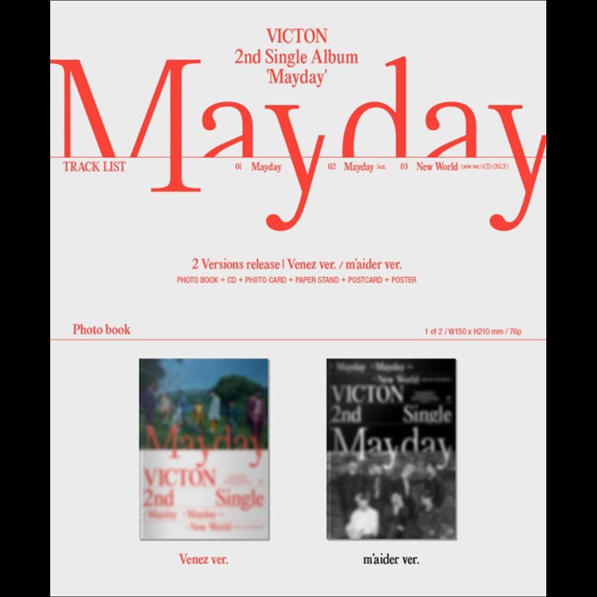 VICTON [May day] 2nd Single Album