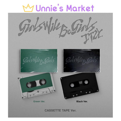 ITZY [Girls Will Be Girls] Cassette Tape Ver.