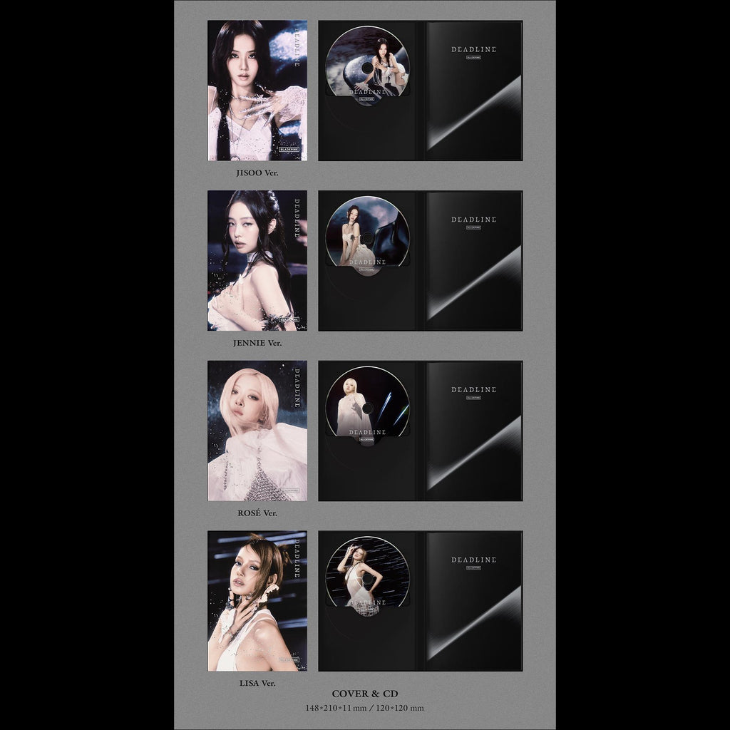 BLACKPINK [DEADLINE] SILVER Ver. / 3rd MINI ALBUM + Free Gift