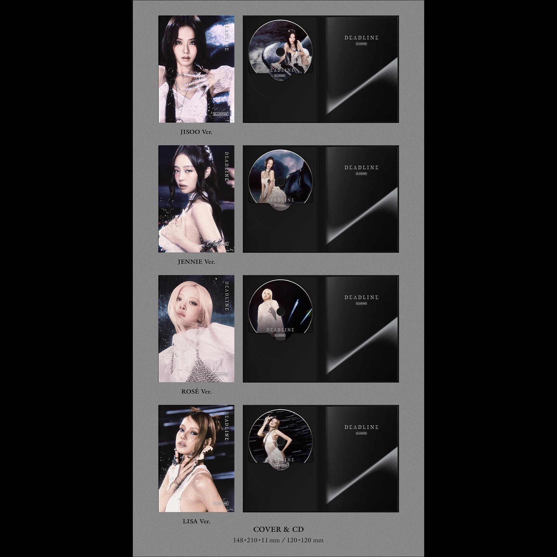 BLACKPINK [DEADLINE] SILVER Ver. / 3rd MINI ALBUM + Free Gift
