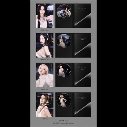BLACKPINK [DEADLINE] SILVER Ver. / 3rd MINI ALBUM + Free Gift