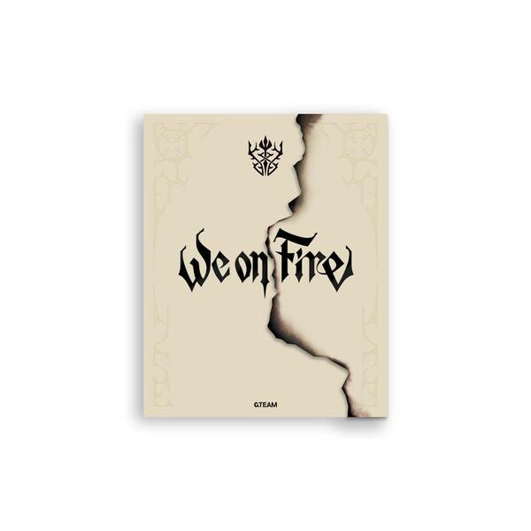 &TEAM [We on Fire] LIMITED EDITION / 3rd EP Album + Free Gift