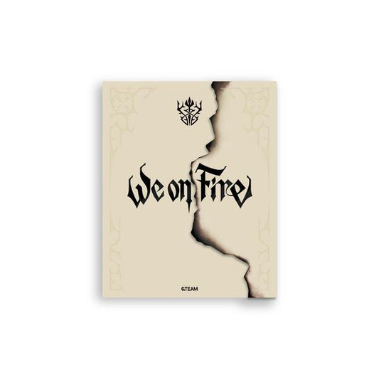 &TEAM [We on Fire] LIMITED EDITION / 3rd EP Album + Free Gift