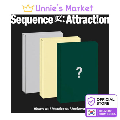 [Pre-order] AND2BLE 2nd Mini Album Sequence 02 Attraction KPOP Album Sealed + Free Gift