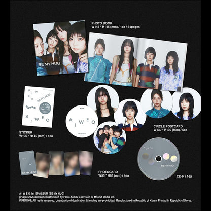 [Pre-order] AIWEO [BE MY HUG] (PHOTO BOOK Ver.) + Free Gift