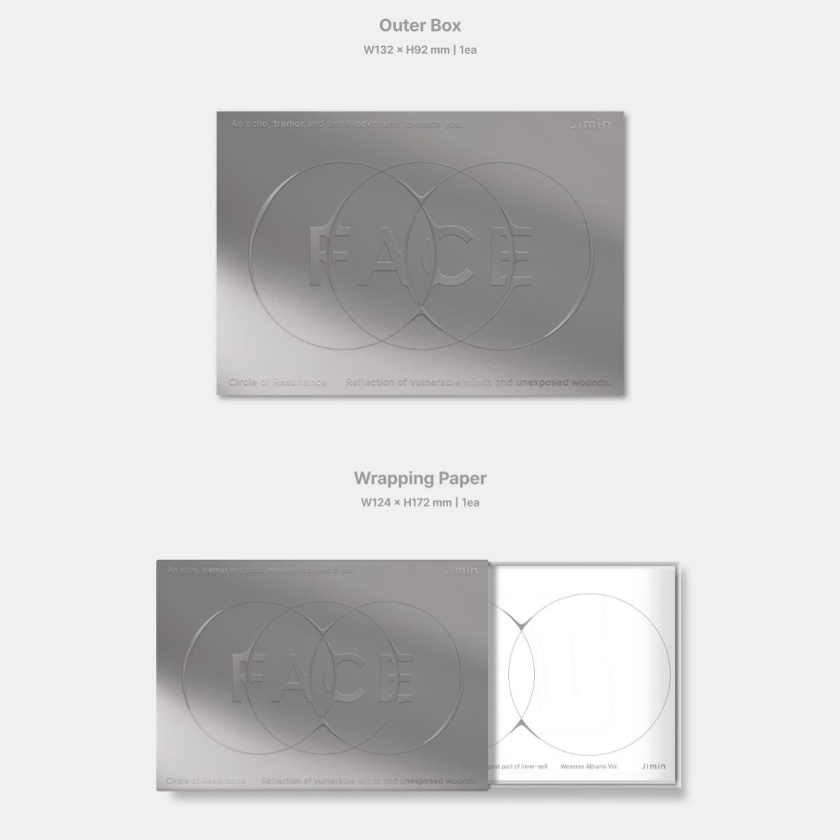 [Album Only/No POB] JIMIN(BTS) FACE Album