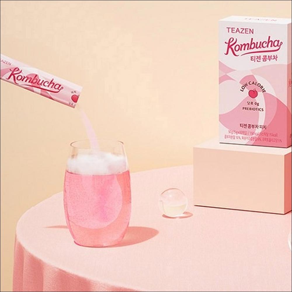 TEAZEN Kombucha Peach, 5g, 50ea