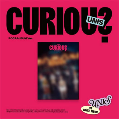 UNIS - CURIOUS POCAALBUM Ver. Album