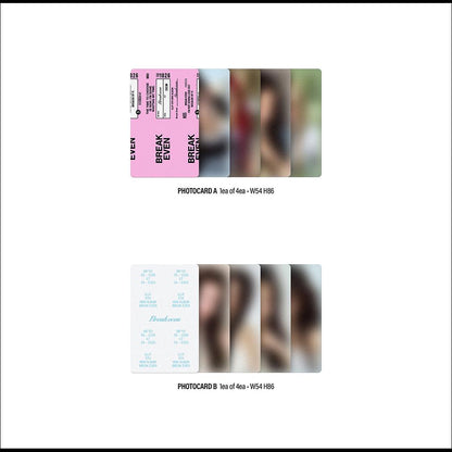 [Pre-order] ILLIT BREAK EVEN Weverse Albums Ver KPOP Sealed Album + Free Gift