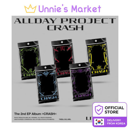 [Pre-order] [SET] ALLDAY PROJECT - The 2nd EP Album [CRASH] (LITE ver.) + Free Gift