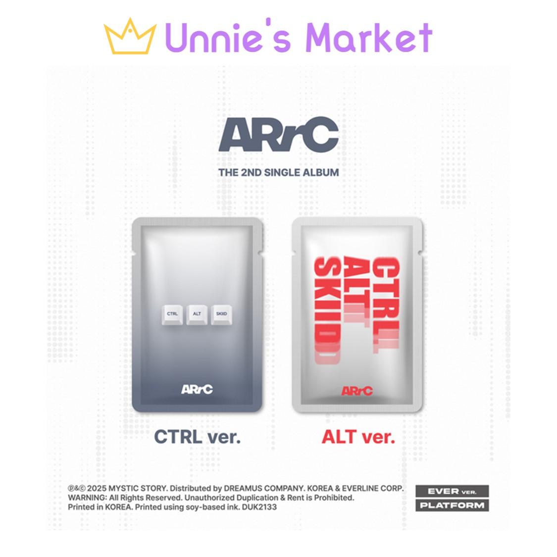 ARrC [CTRL+ALT+SKIID] (CTRLVer. / ALT Ver.) + Free Gift