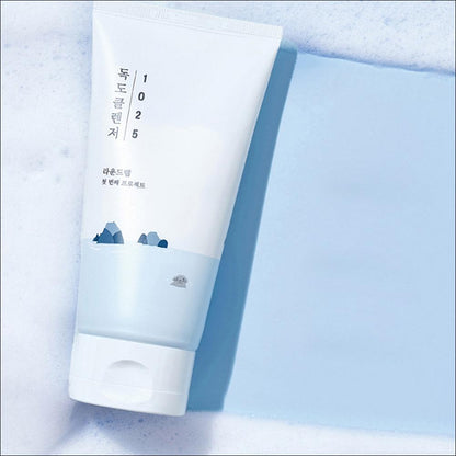 [Round Lab] 1025 Dokdo Cleanser - Low pH Mild Foaming Cleanser for Sensitive Skin & Ultra-fine Dust Cleansing, 150ml | Olive's K-beauty