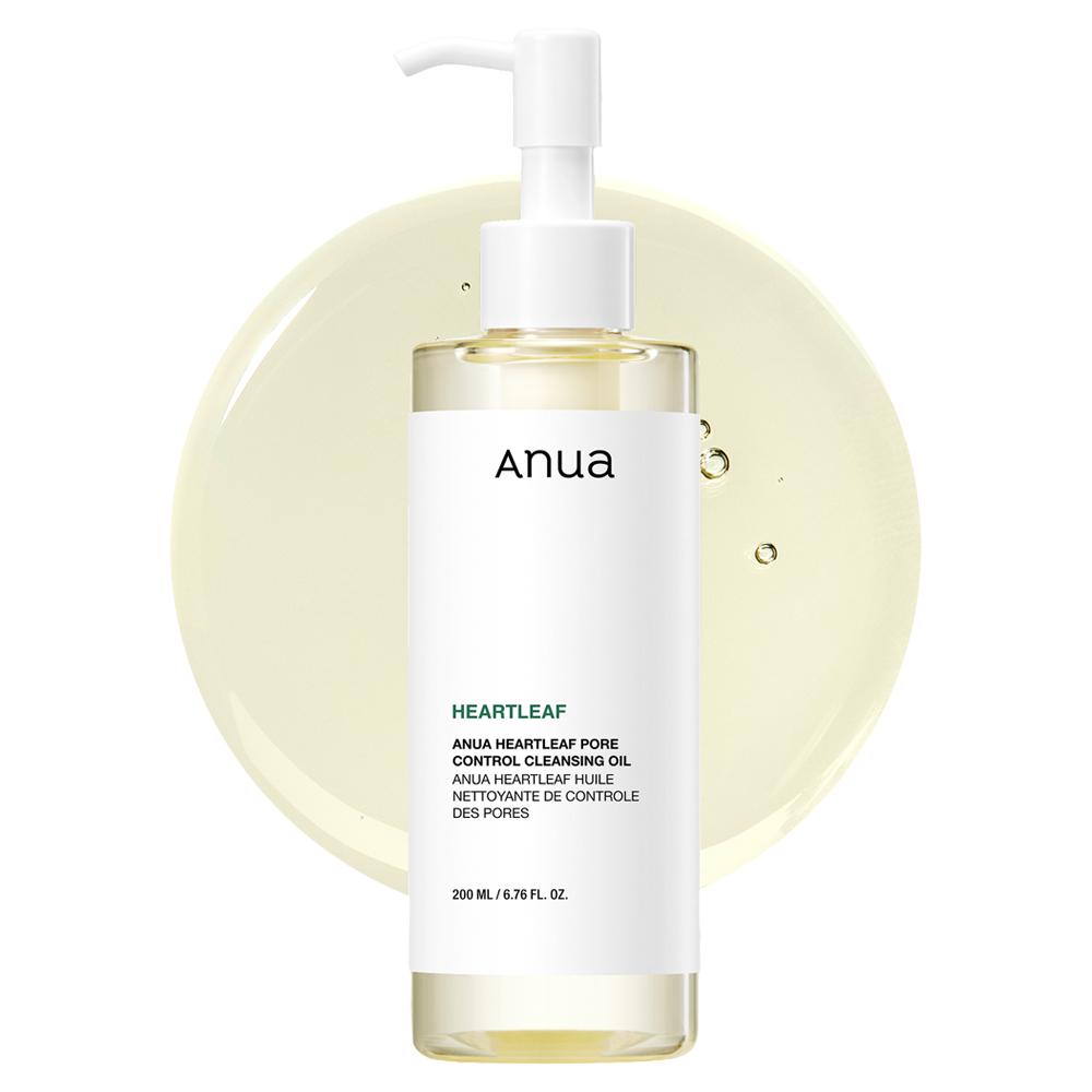 [Anua] Heartleaf Pore Control Cleansing Oil & Quercetinol Cleansing Foam Set | Double Cleansing Method for Blackheads, K-Beauty