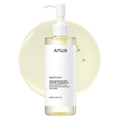 [Anua] Heartleaf Pore Control Cleansing Oil & Quercetinol Cleansing Foam Set | Double Cleansing Method for Blackheads, K-Beauty