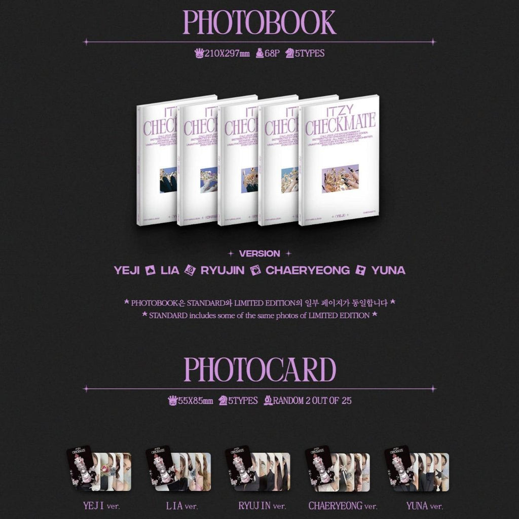ITZY [CHECKMATE] Standard Edition Album