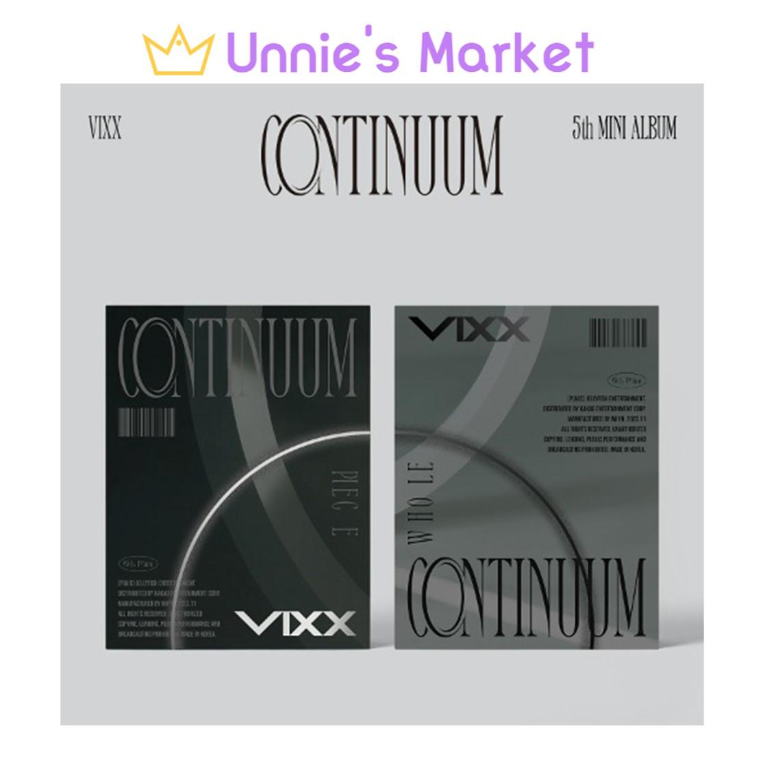 VIXX [CONTINUUM] (PIECE ver. / WHOLE ver.)