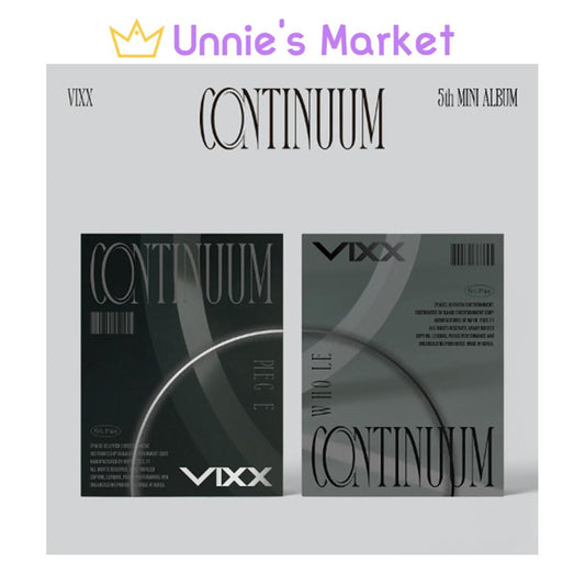 VIXX [CONTINUUM] (PIECE ver. / WHOLE ver.)