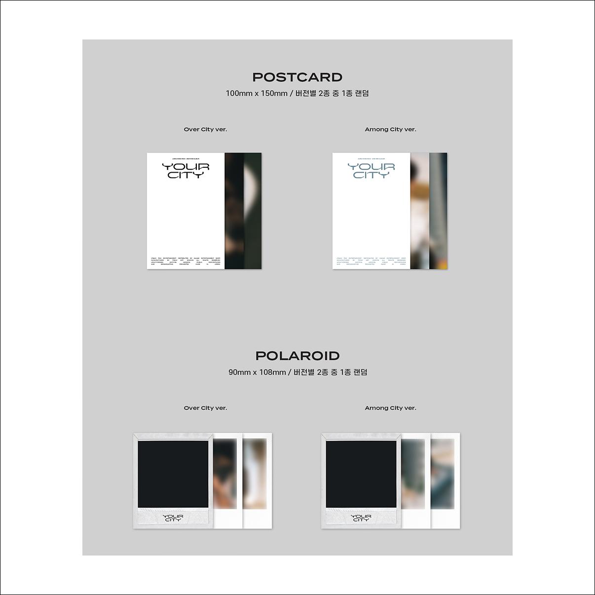 JUNG YONG HWA - YOUR CITY 2nd Mini Album