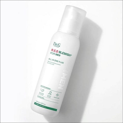 [Dr.G] Red Blemish For Men All-In-One Fluid - Soothing & Hydrating Care for Sensitive Male Skin, 150ml | Olive's K-beauty