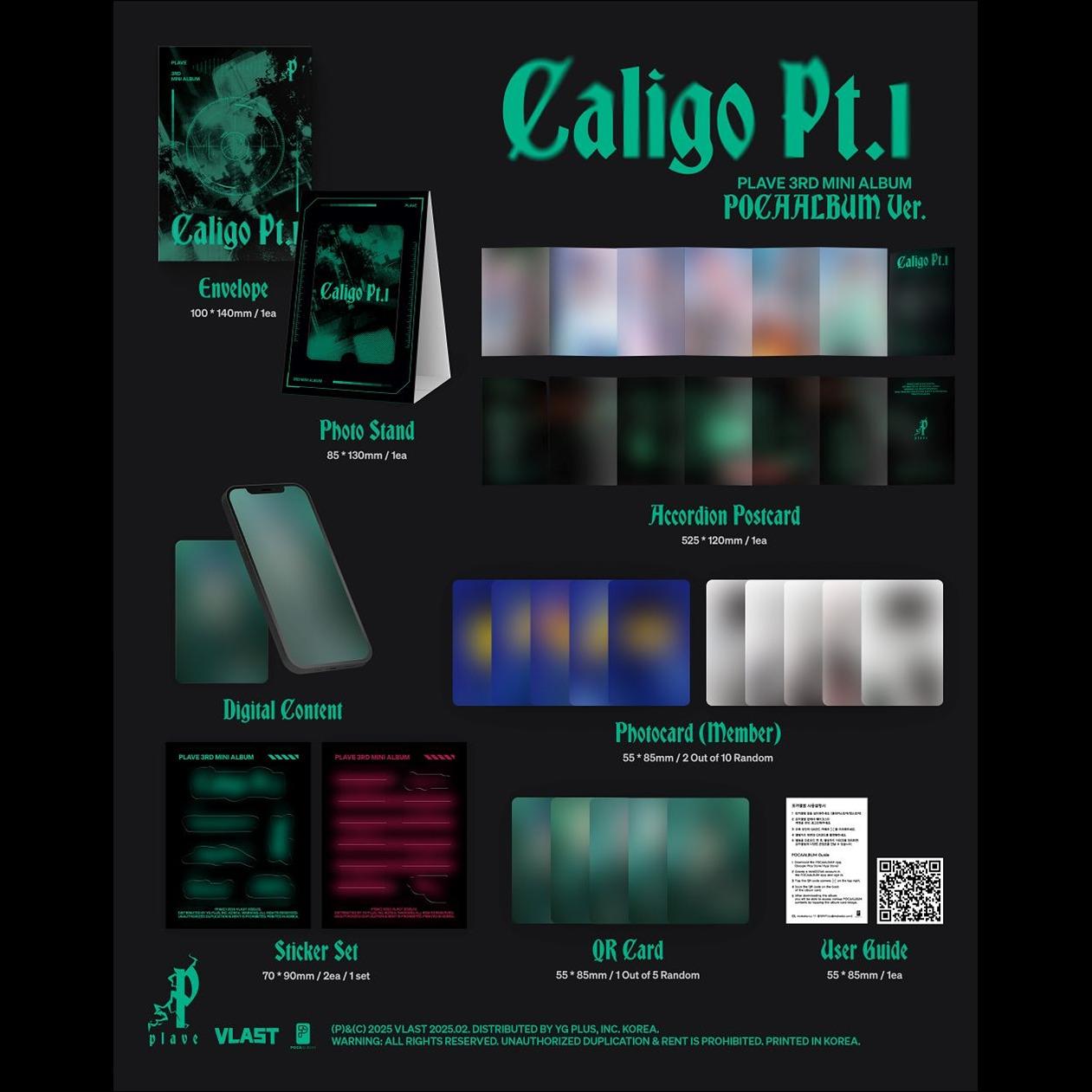 PLAVE - Caligo Pt.1 POCA ALBUM Ver. 3rd Mini Album