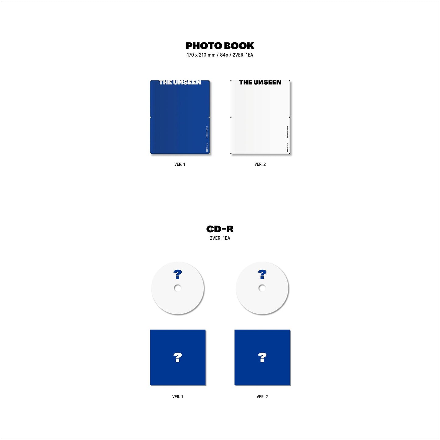 SHOWNU X HYUNGWON - THE UNSEEN (VER.1 / VER.2) Album