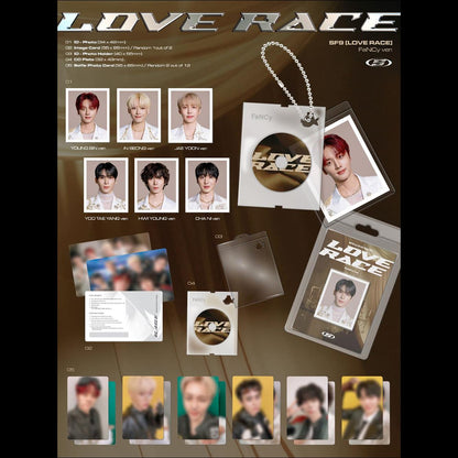 SF9 - LOVE RACE FaNCy Ver. The 15th Mini Album