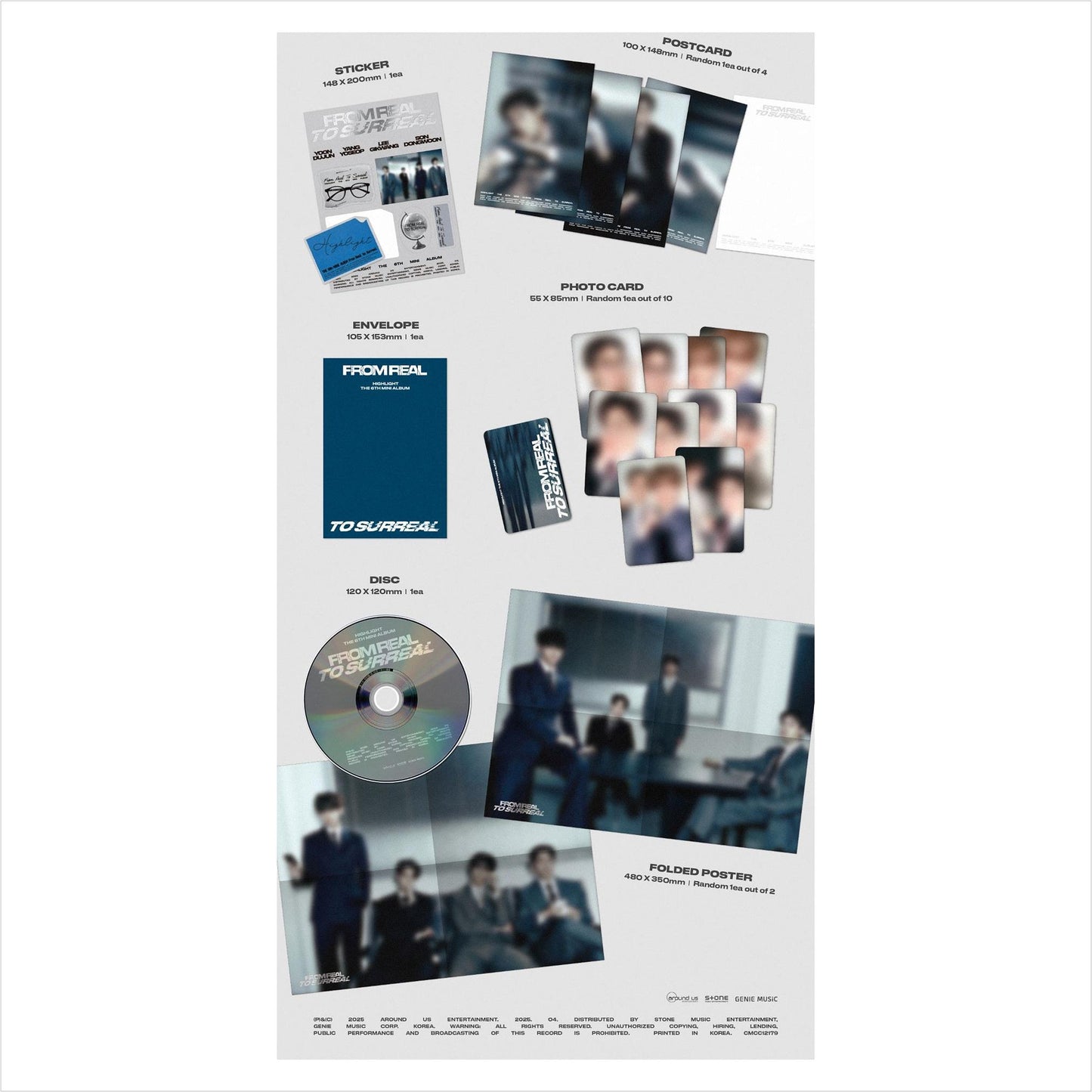 Highlight - From Real to Surreal Photobook Ver. Album