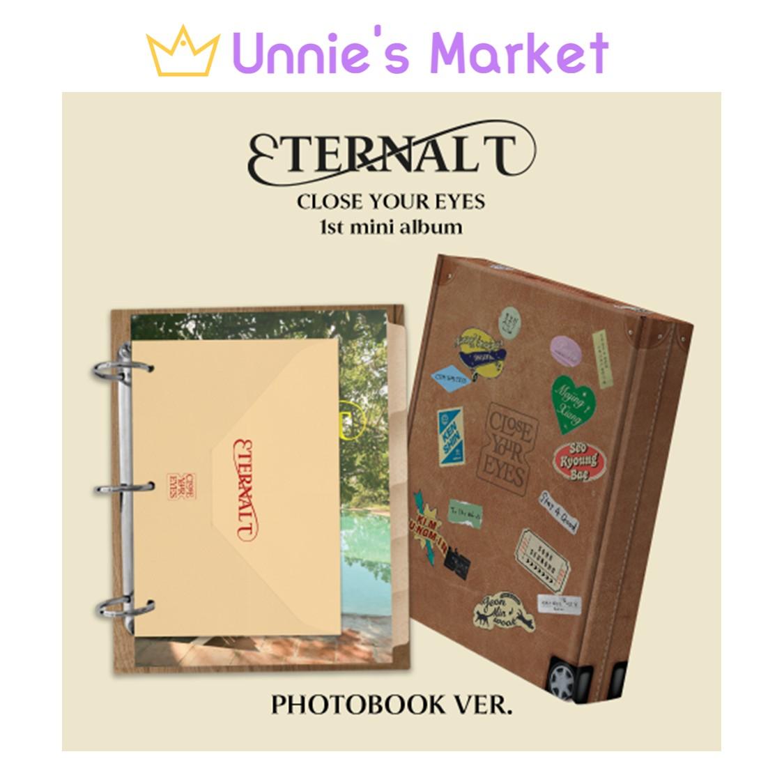 CLOSE YOUR EYES [ETERNALT] PHOTOBOOK Ver. The 1st Mini Album