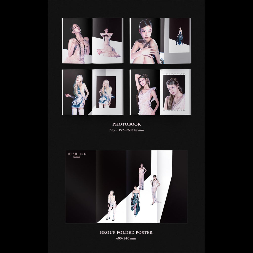 BLACKPINK [DEADLINE] BLACK Ver. / PINK Ver.  + Free Gift