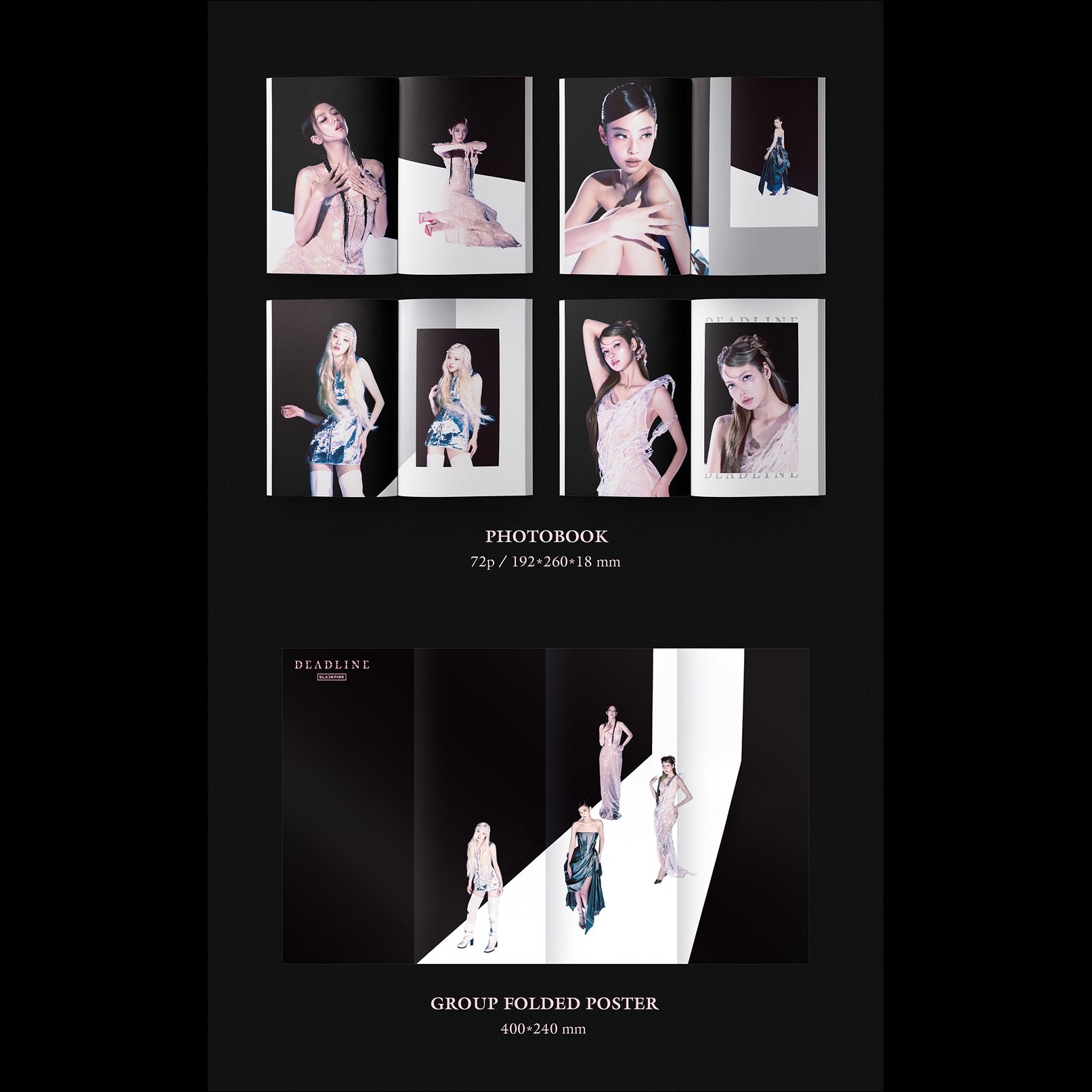 BLACKPINK [DEADLINE] BLACK Ver. / PINK Ver.  + Free Gift