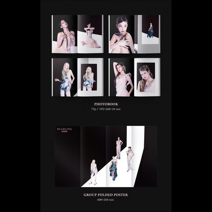 BLACKPINK [DEADLINE] BLACK Ver. / PINK Ver. + Free Gift