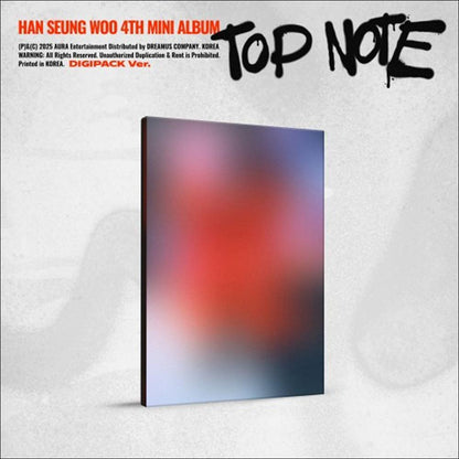 HAN SEUNG WOO - TOP NOTE Digipack Ver. / 4th Mini Album