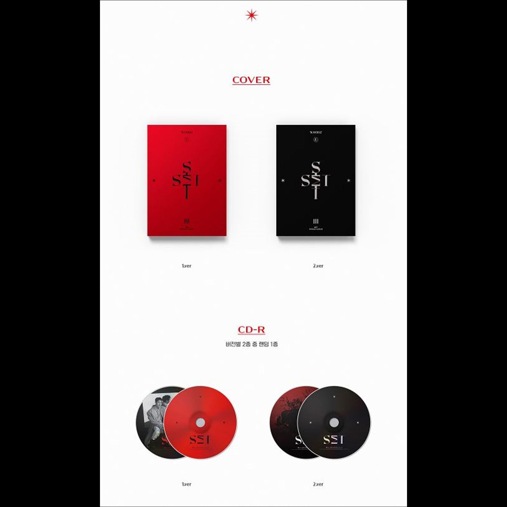 WOODZ Single Album SET(1 / 2 ver)
