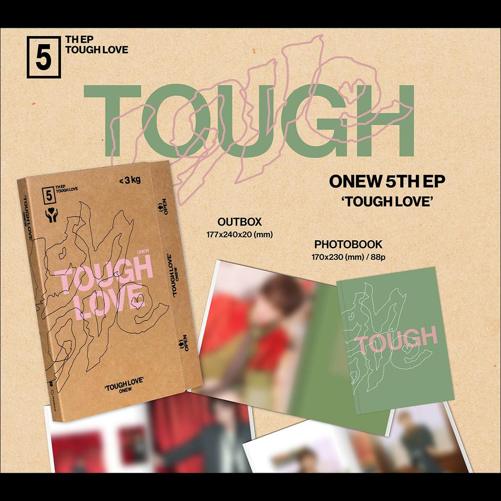 ONEW (SHINee) TOUGH LOVE (BOOK Ver.) + Free Gift