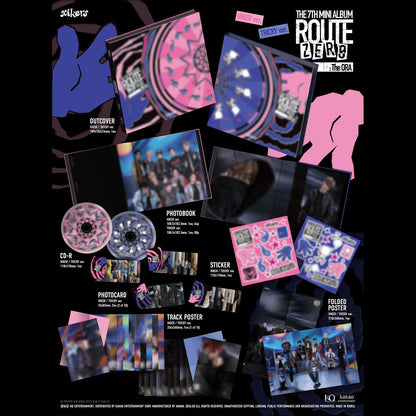 xikers 7TH MINI ALBUM [ROUTE ZERO The ORA] (TRICKY ver. / HIKER ver.) + Free Gift