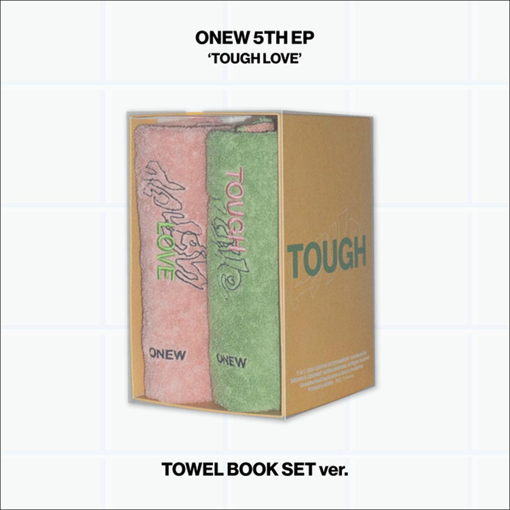 [SET] ONEW (SHINee) TOUGH LOVE (TOWEL BOOK Ver.) + Free Gift