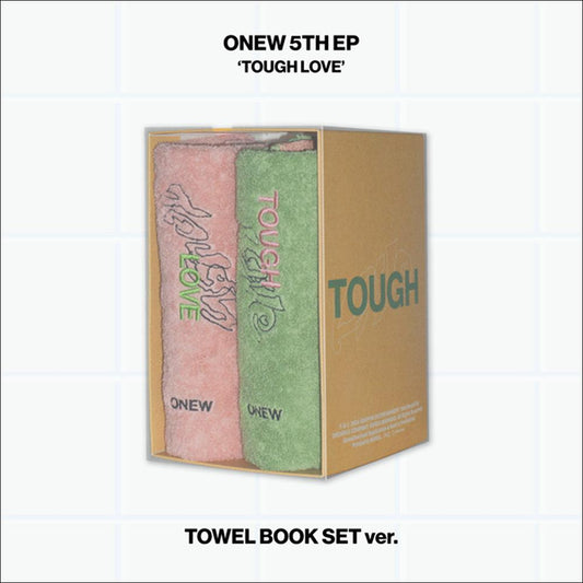 [SET] ONEW (SHINee) TOUGH LOVE (TOWEL BOOK Ver.) + Free Gift