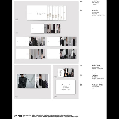 ZEROBASEONE The 6th Mini Album [Ascend-] 11 Ver. + Free Gift