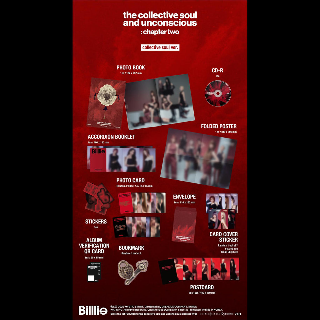 Billlie [the collective soul and unconscious:chapter two] 1st Album + Free Gift