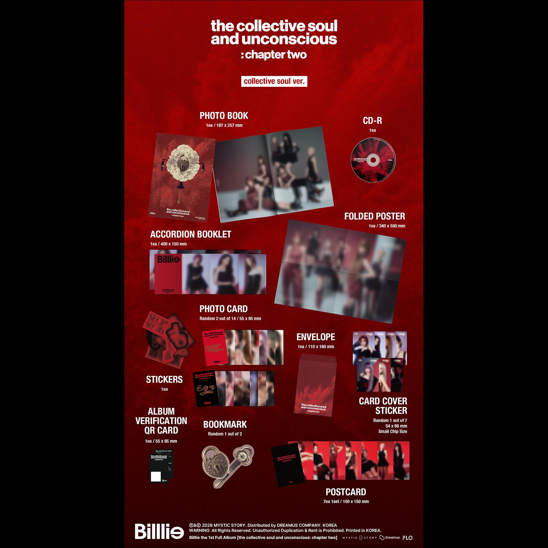 Billlie [the collective soul and unconscious:chapter two] 1st Album + Free Gift