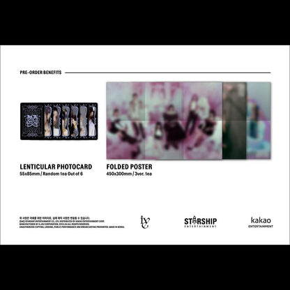 IVE [IVE SWITCH] 2nd Mini Album (ON ver. / OFF ver. / SPIN-OFF ver. / LOVED IVE ver.)