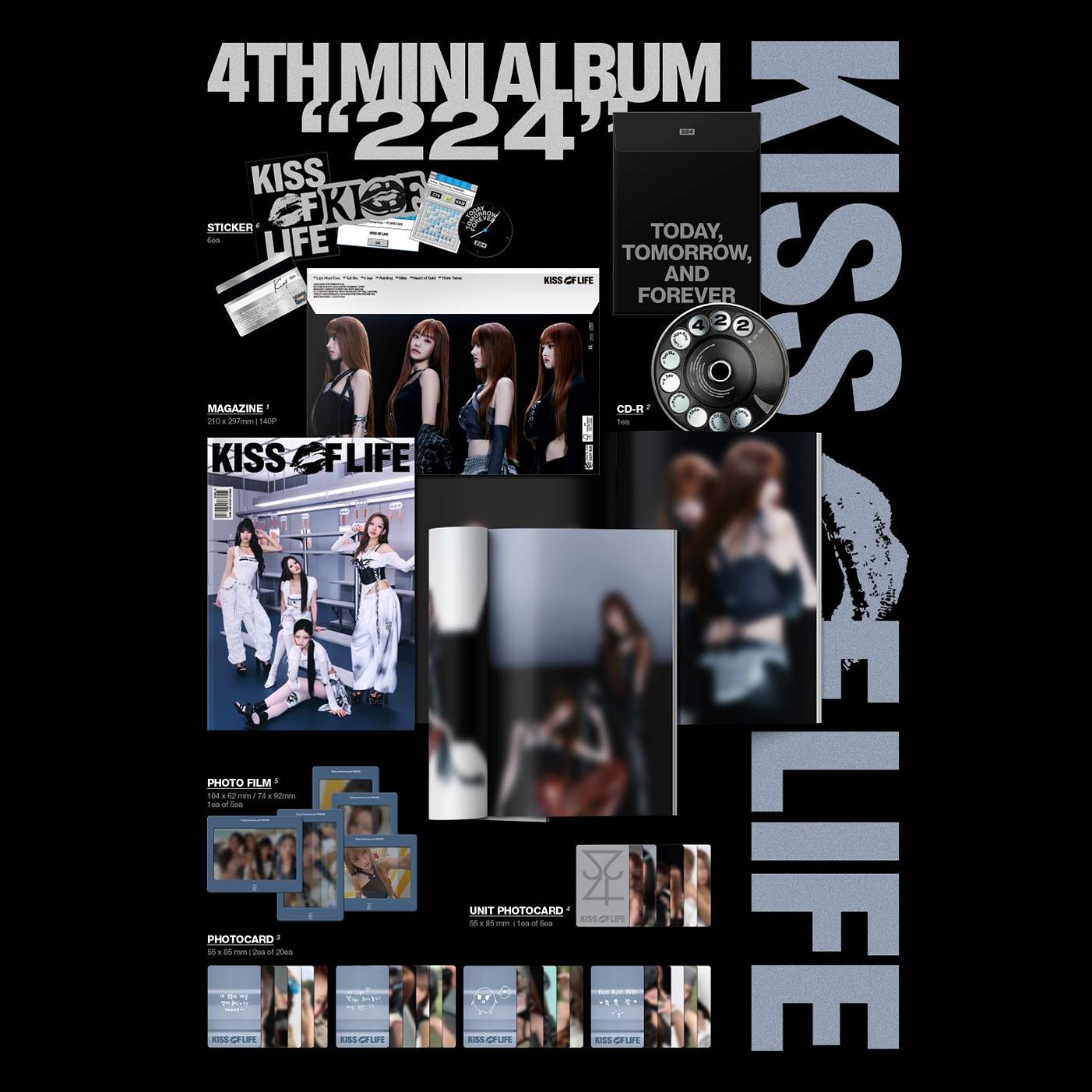 KISS OF LIFE [224] Magazine Ver. 4th Mini Album