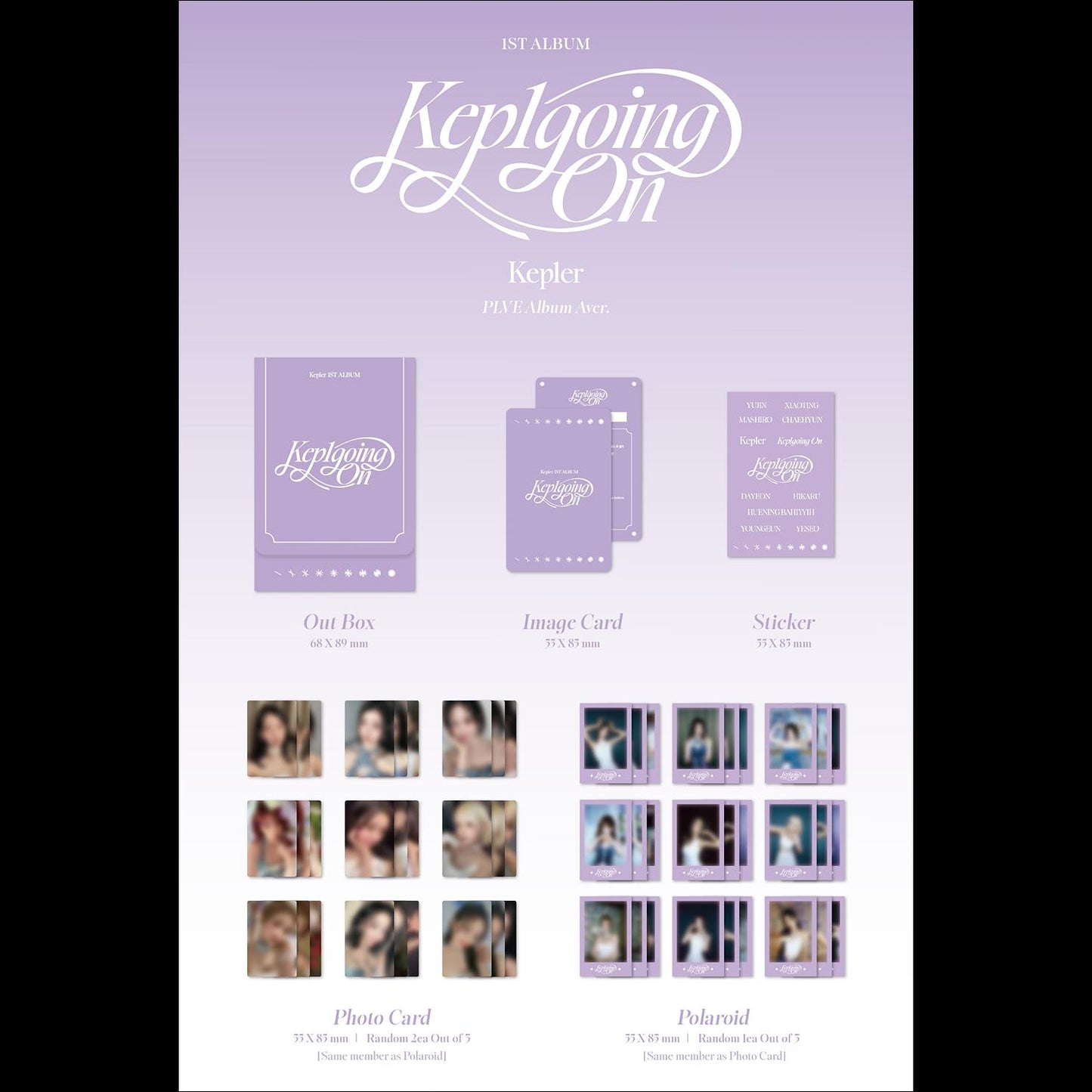 Kep1er [Kep1going On] PLVE Ver. / 1st Album