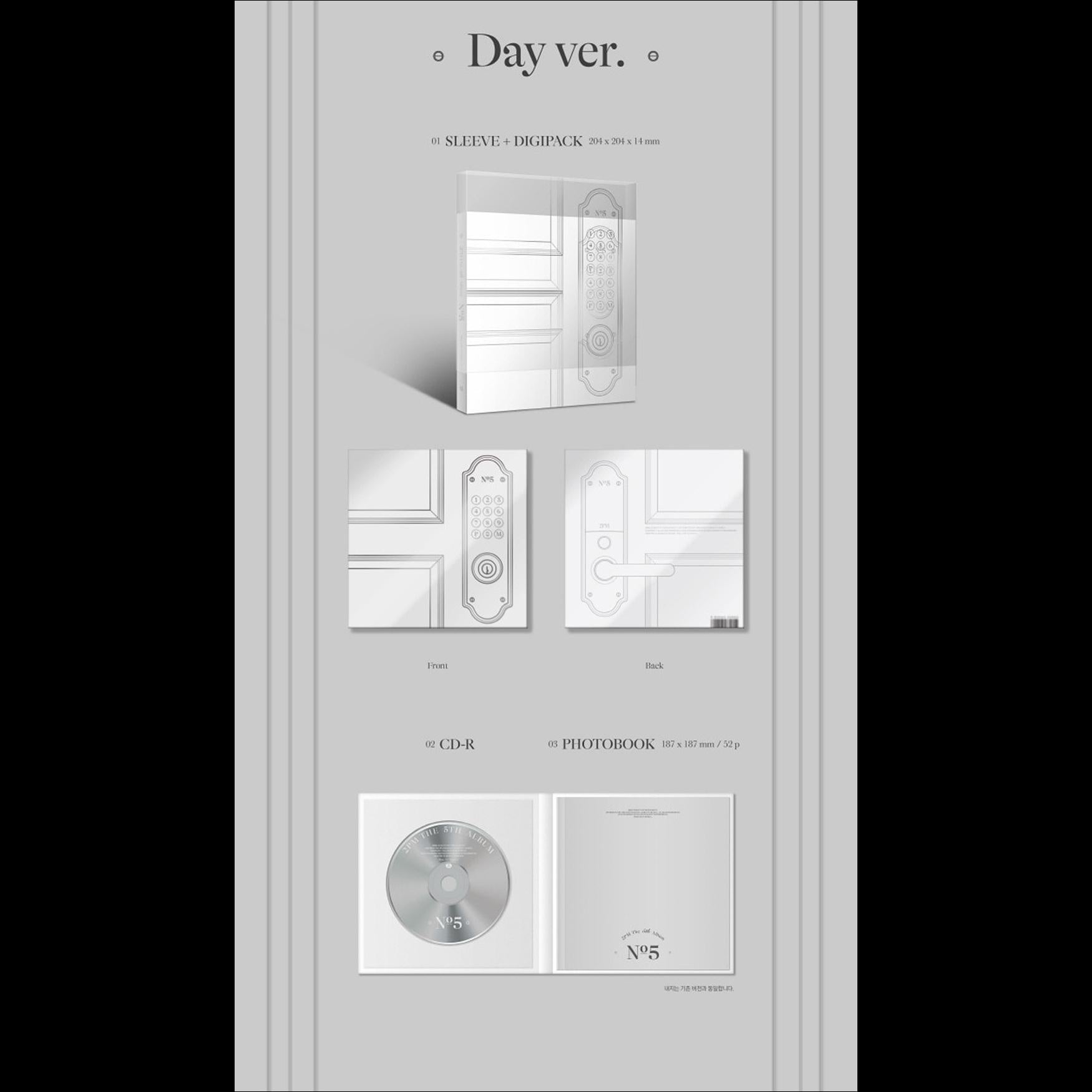 2PM [NO.5] 5th Album (Redesignded)