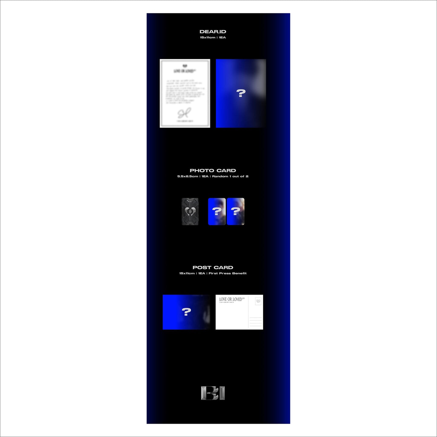 (Photobook Ver.) B.I - Love or Loved Part.2