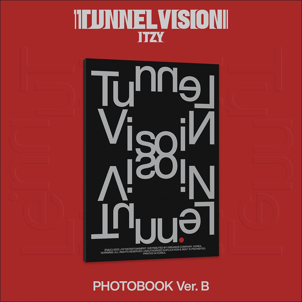 ITZY [TUNNEL VISION] Photobook Ver. (A Ver. / B Ver.) + Free Gift