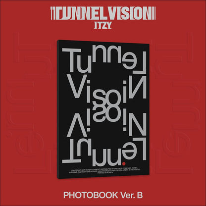 ITZY [TUNNEL VISION] Photobook Ver. (A Ver. / B Ver.) + Free Gift